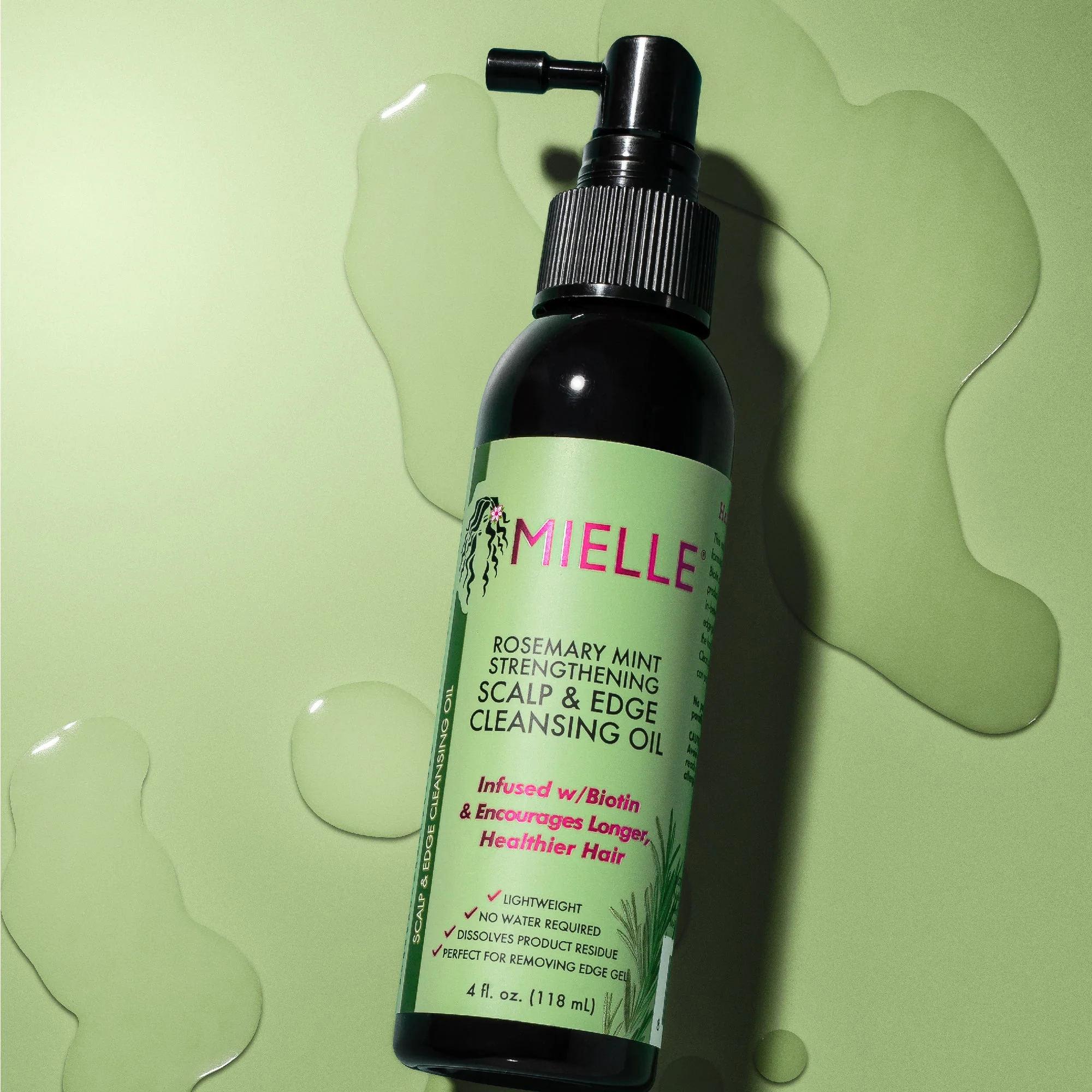Mielle Organics Rosemary Mint Scalp & Edge Cleansing Oil 118ml/4oz - Image 6