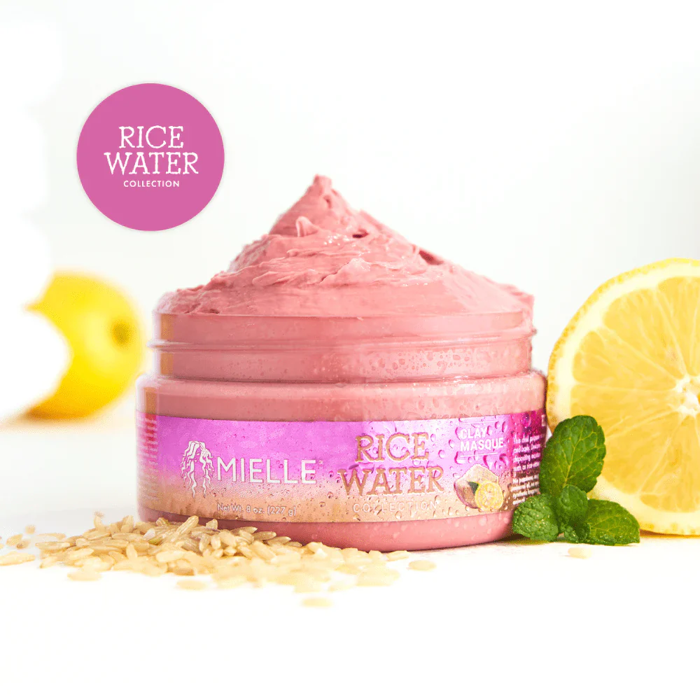 Mielle Rice Water Clay Masque 227g - Image 3