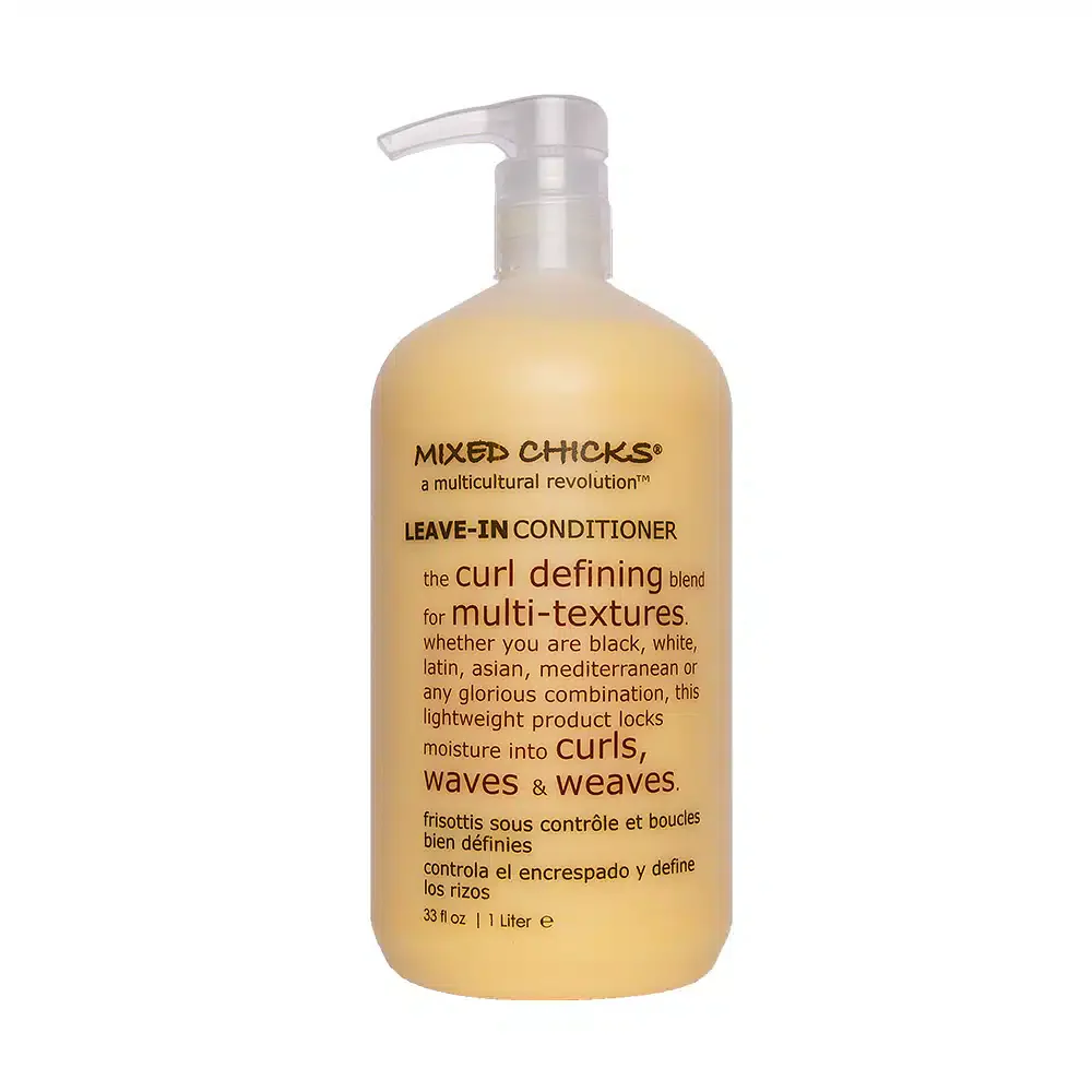 MIXED CHICKS LEAVE-IN CONDITIONER FOR CURL DEFINITION & FRIZZ CONTROL 1 LITER