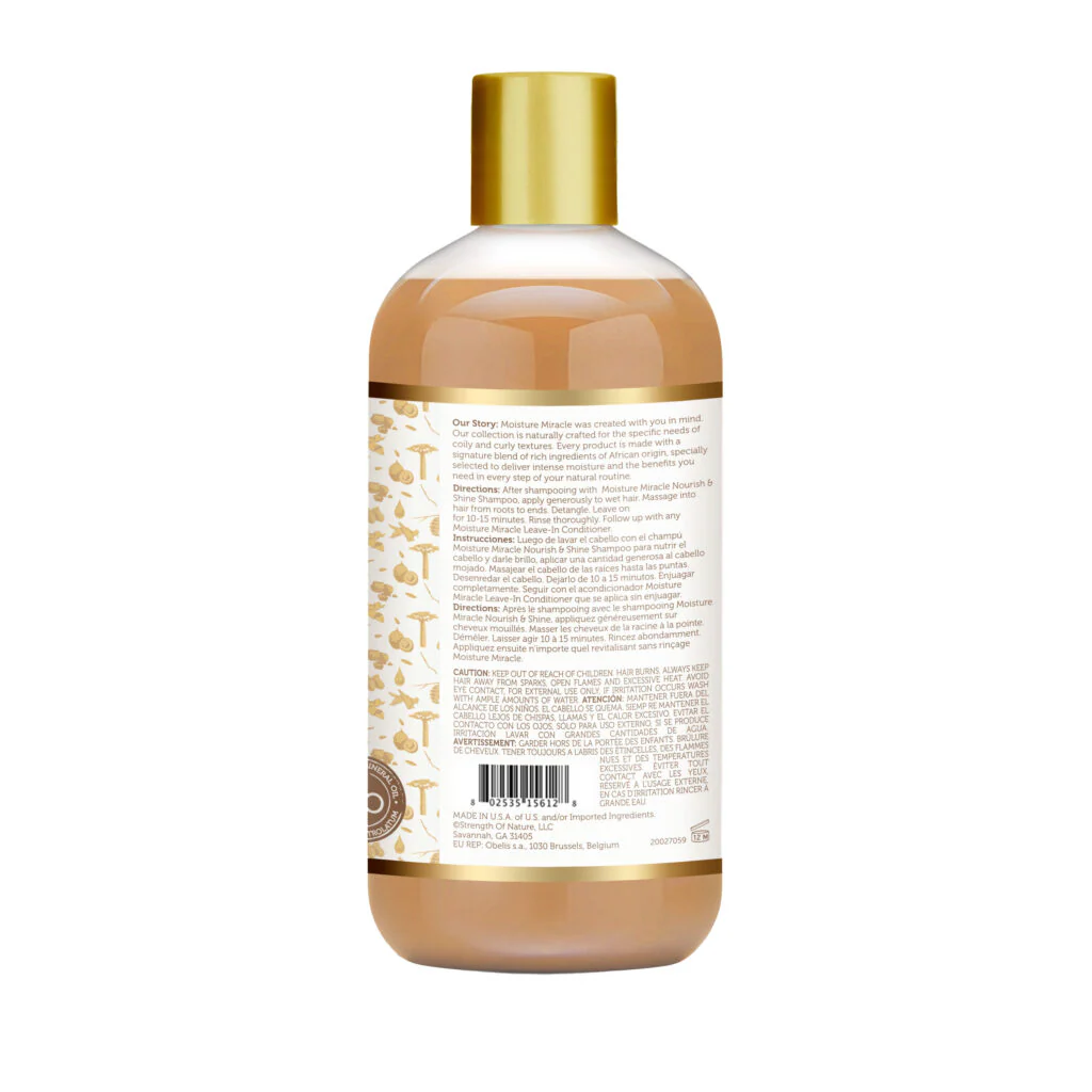 African Pride Moisture Miracle Honey, Chocolate & Coconut Oil Conditioner - Image 3