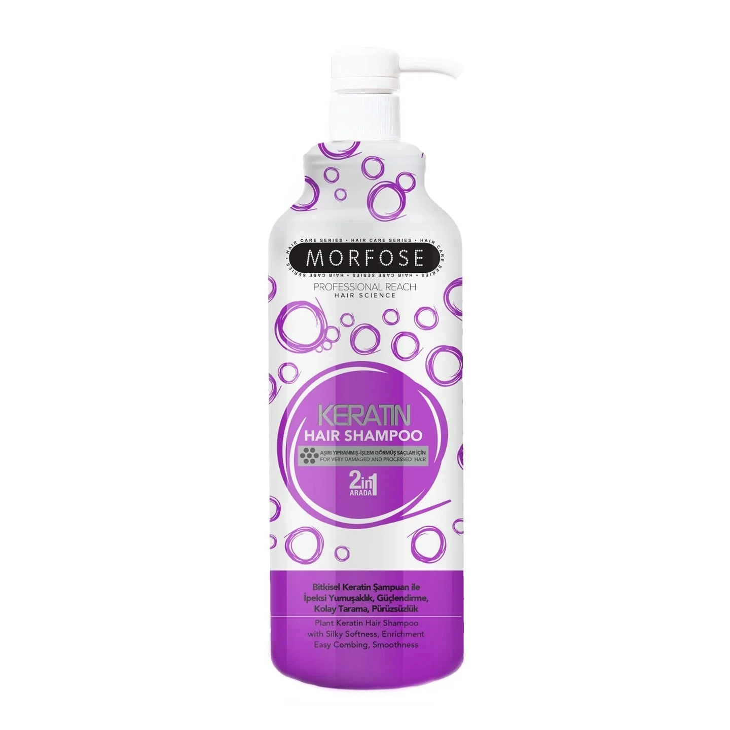 Morfose Professional Reach Biotin Keratin Shampoo 1000ml