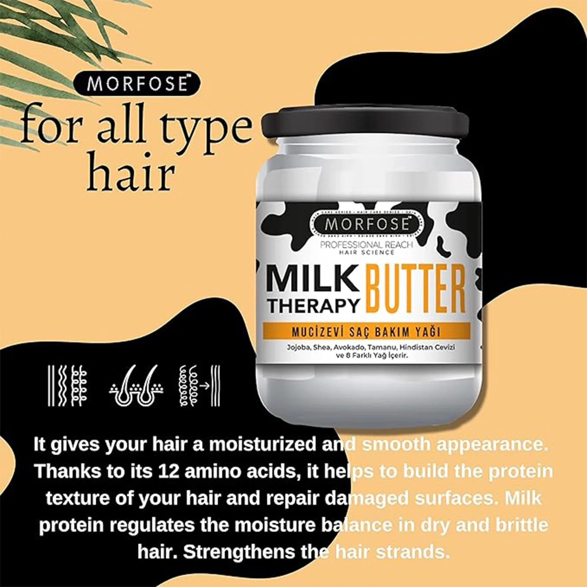 Morfose Professional Reach Milk Therapy Butter - Image 6