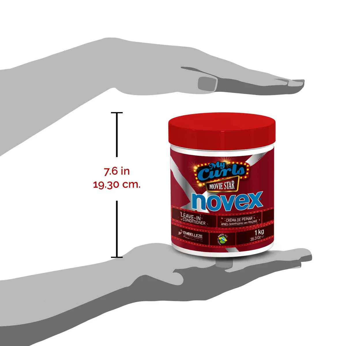 NOVEX My Curls Movie Star Leave In (1kg) - Image 7