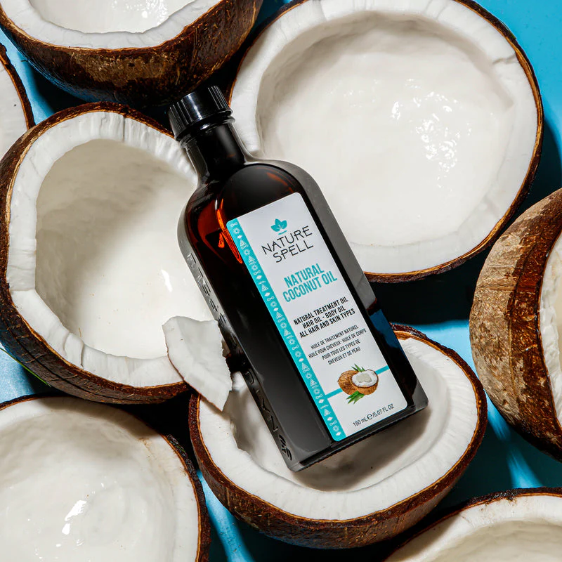 Nature Spell Coconut Treatment Oil For Hair & Body 150 Ml - Image 3
