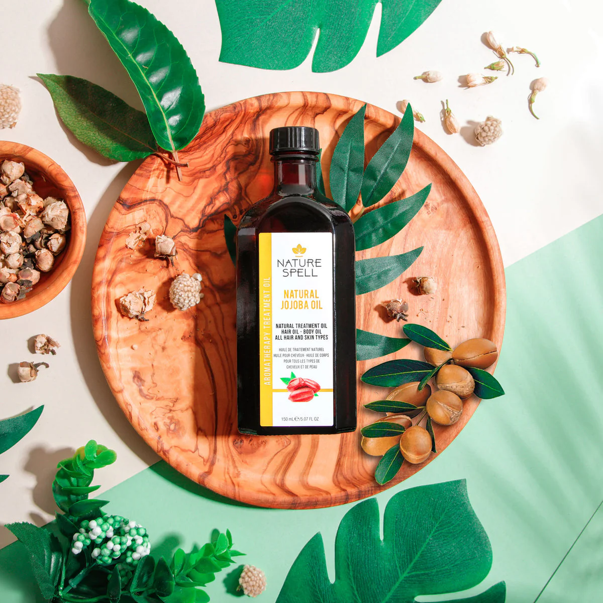 Nature Spell Jojoba Oil For Hair & Skin 150ML - Image 2