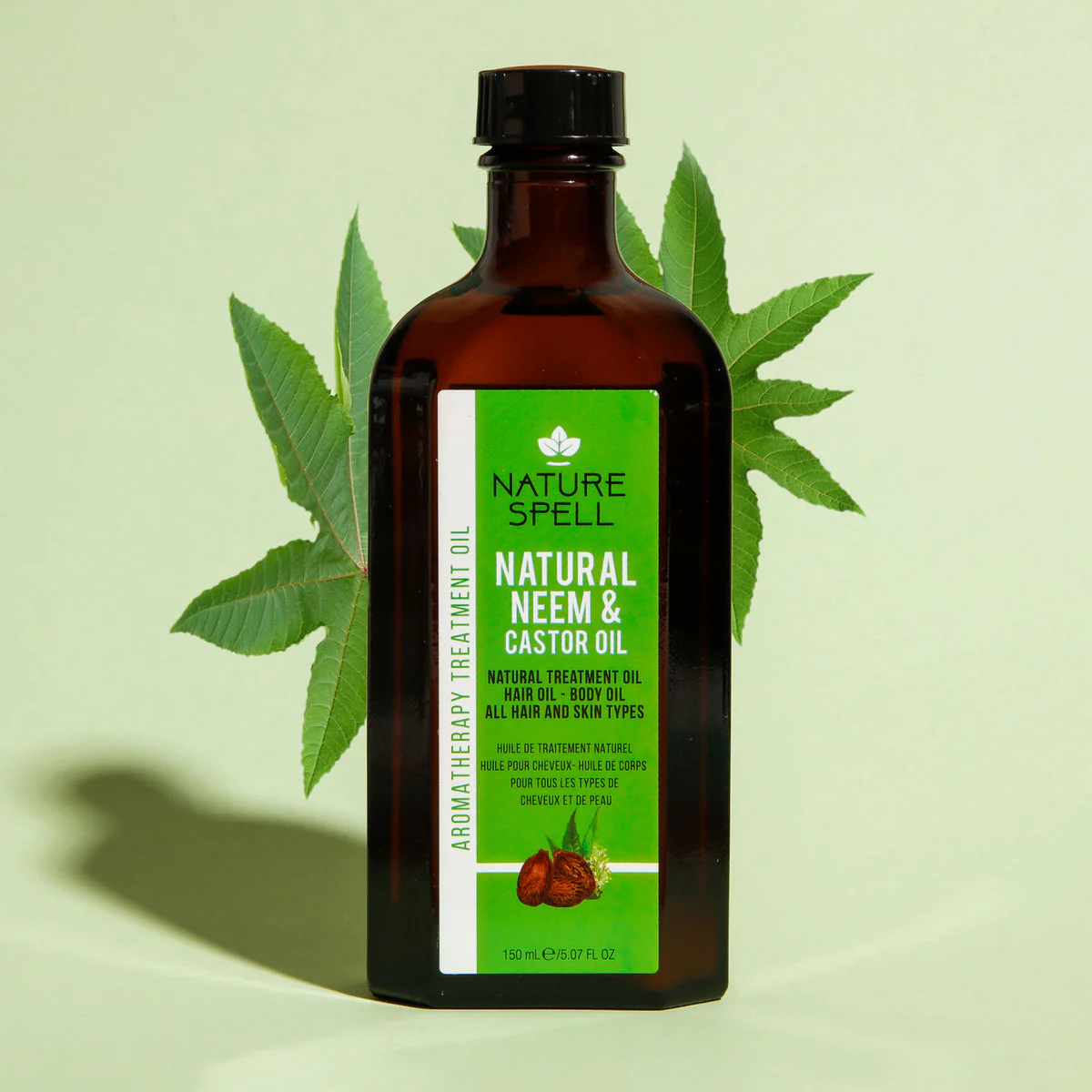 Nature Spell Neem & Castor Oil For Hair & Body - Image 3