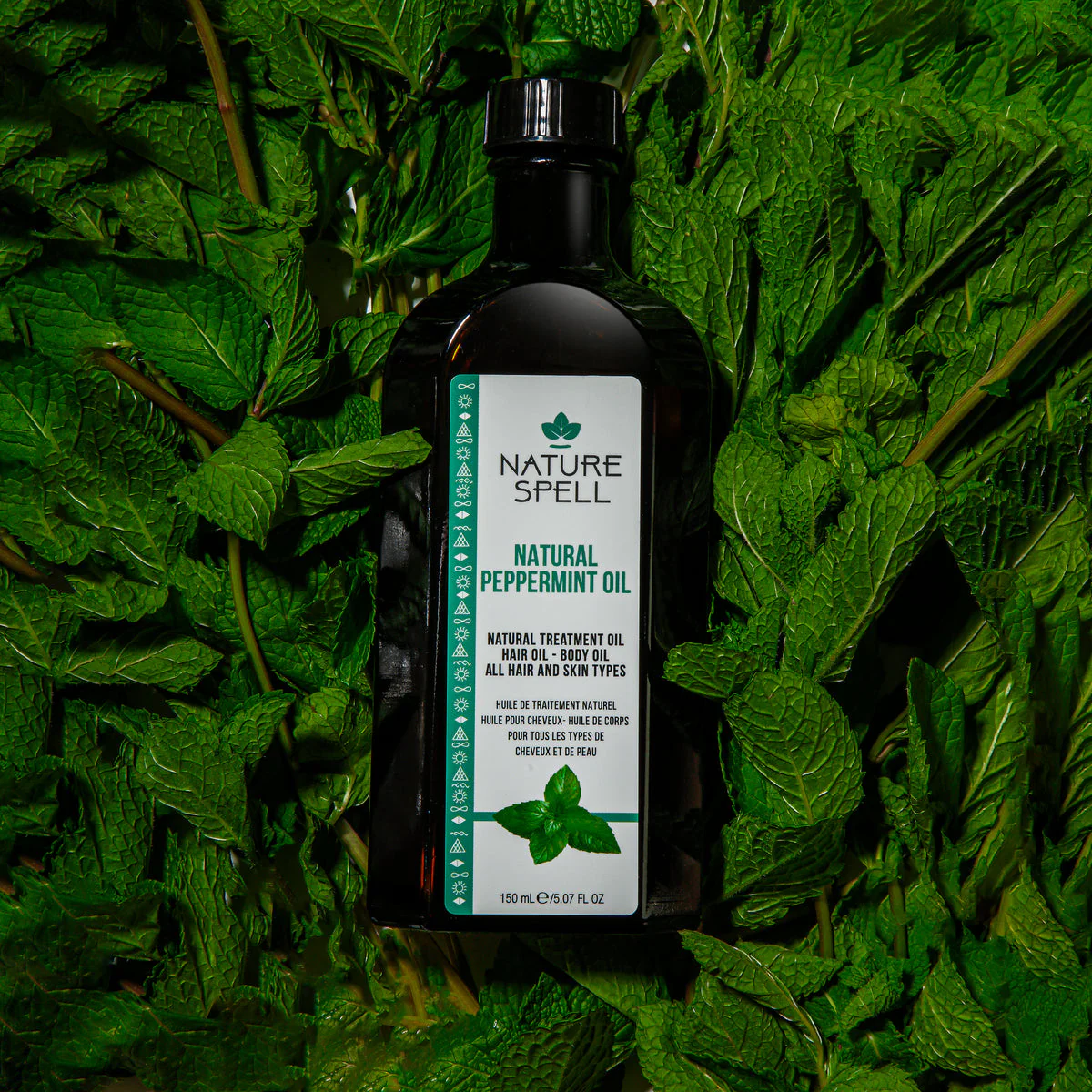 Nature Spell Peppermint Oil For Hair & Skin150 ML - Image 3