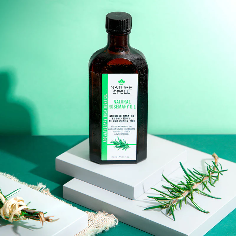 Nature Spell Rosemary Oil For Hair & Skin 150 Ml - Image 3