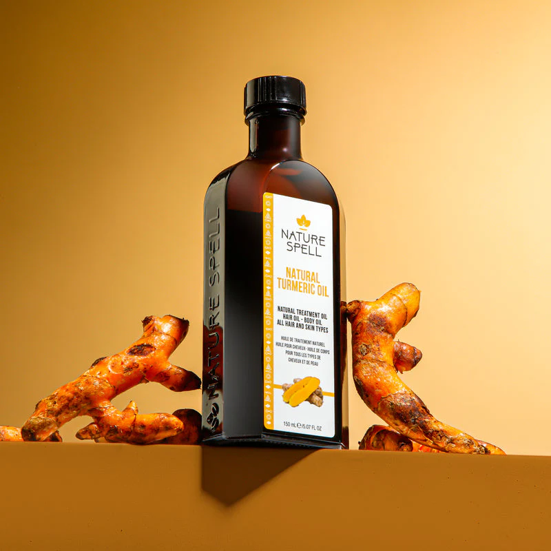 Nature Spell Turmeric Oil for Skin & Hair 150ML - Image 3