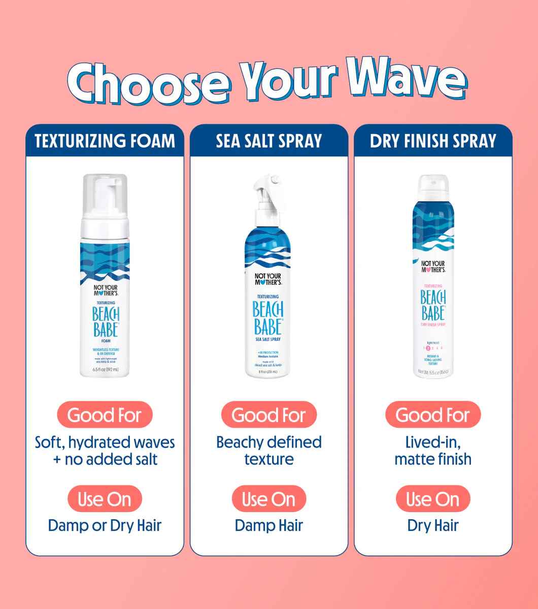 Not Your Mother’s Beach Babe Texturizing Foam 192ml - Image 6