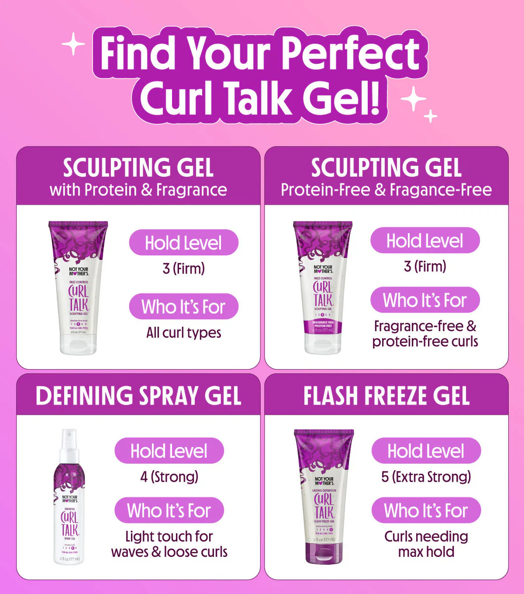 Not Your Mother’s Curl Talk Defining Spray Gel 177ml - Image 5