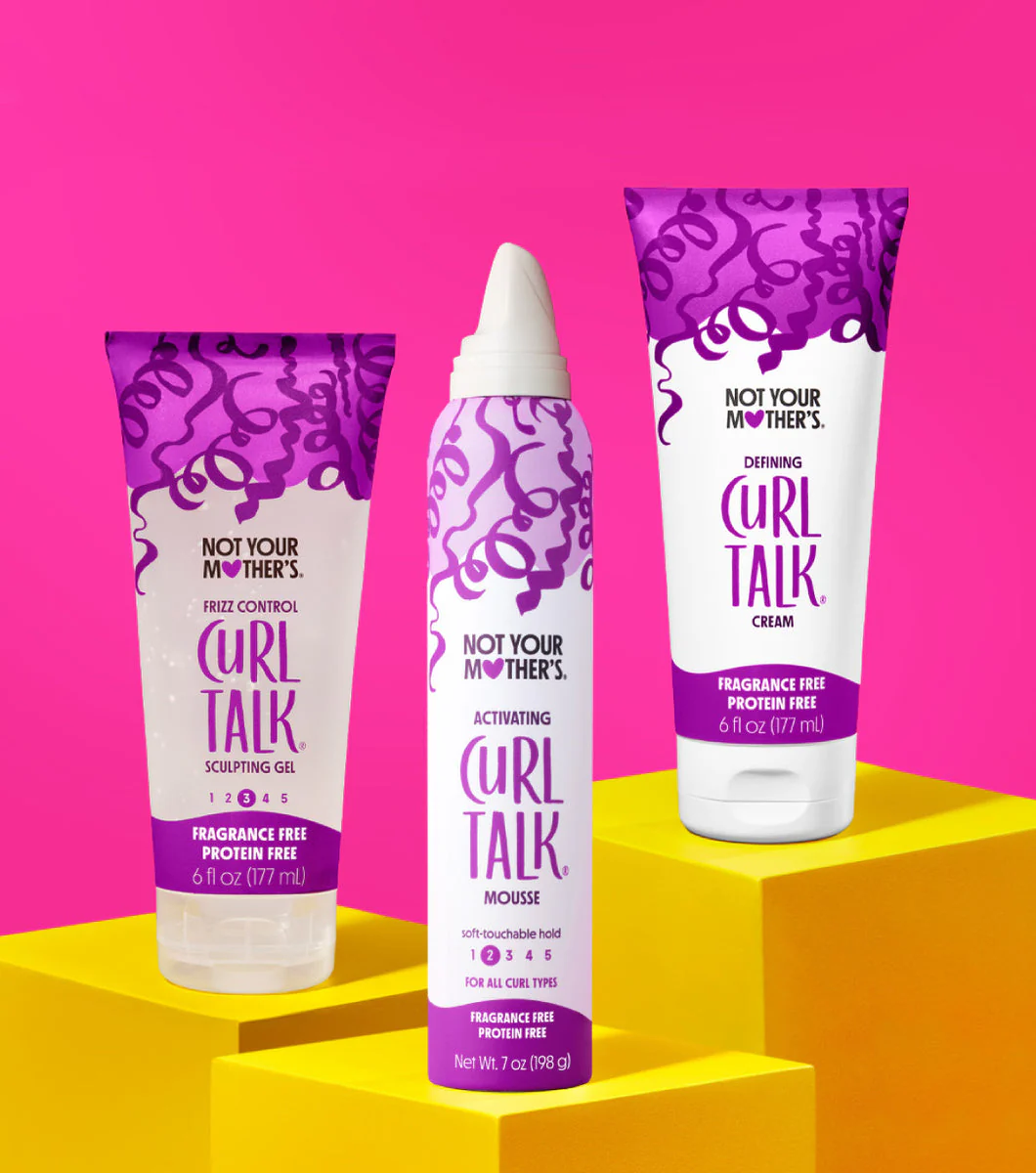 Not Your Mother’s Curl Talk Fragrance & Protein Free Activating Mousse 198g - Image 7