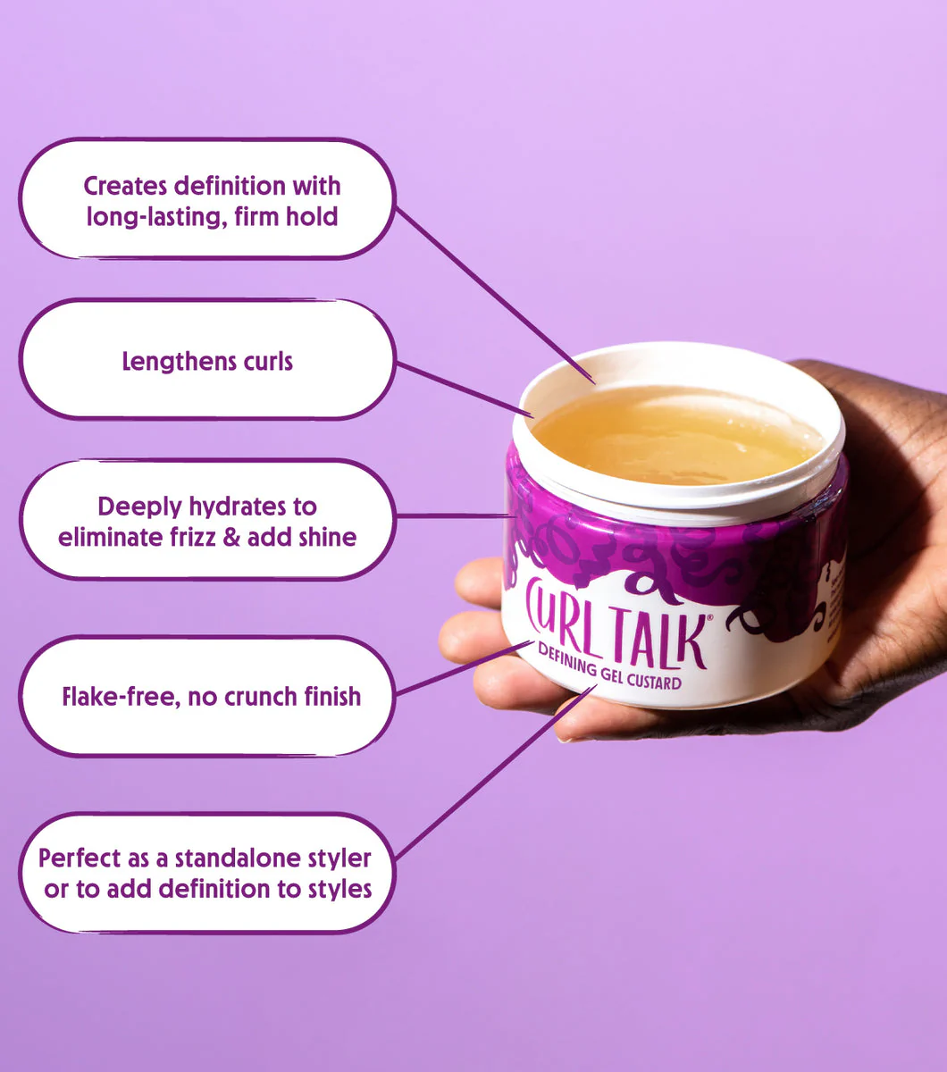 Not Your Mother’s Curl Talk Curl Defining Gel Custard 340g - Image 3
