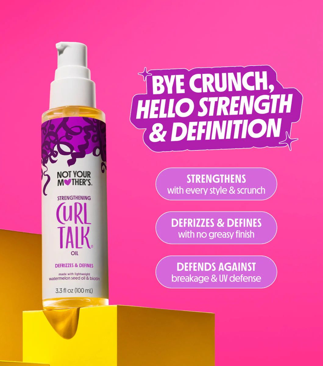 Not Your Mother’s Curl Talk Strengthening Oil 100ml - Image 5