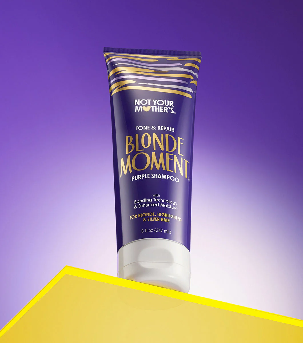 Not Your Mother’s Tone & Strengthen Blonde Moment Purple Bonding Shampoo 237ml - Image 3