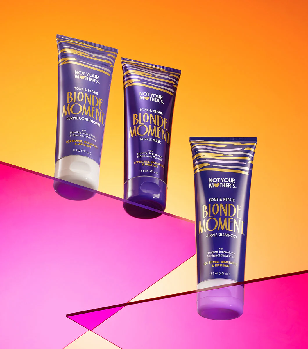 Not Your Mother’s Tone & Strengthen Blonde Moment Purple Bonding Shampoo 237ml - Image 6