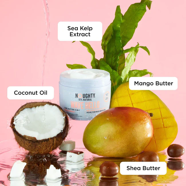NOUGHTY CURLY HAIR WAVE HELLO CURL BUTTER 3-IN-1 TREATMENT-300 ML - Image 3
