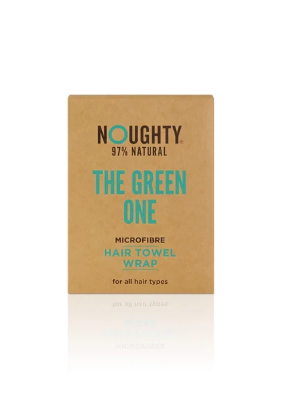 NOUGHTY Microfibre Hair Towel - the Green One - Image 6