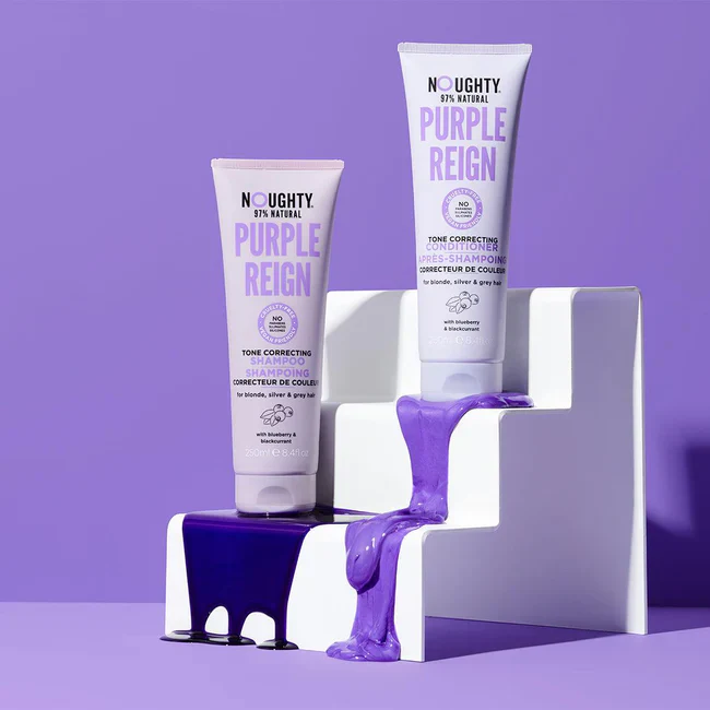 NOUGHTY PURPLE TONING PURPLE REIGN SHAMPOO-250 ML - Image 2