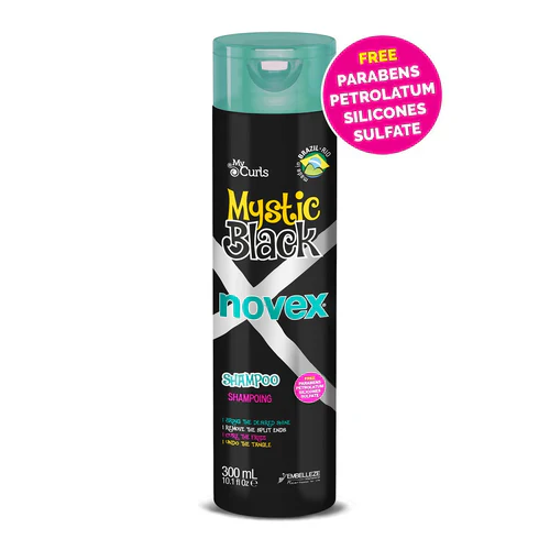 NOVEX Mystic Black Shampoo (300ml) - Image 4