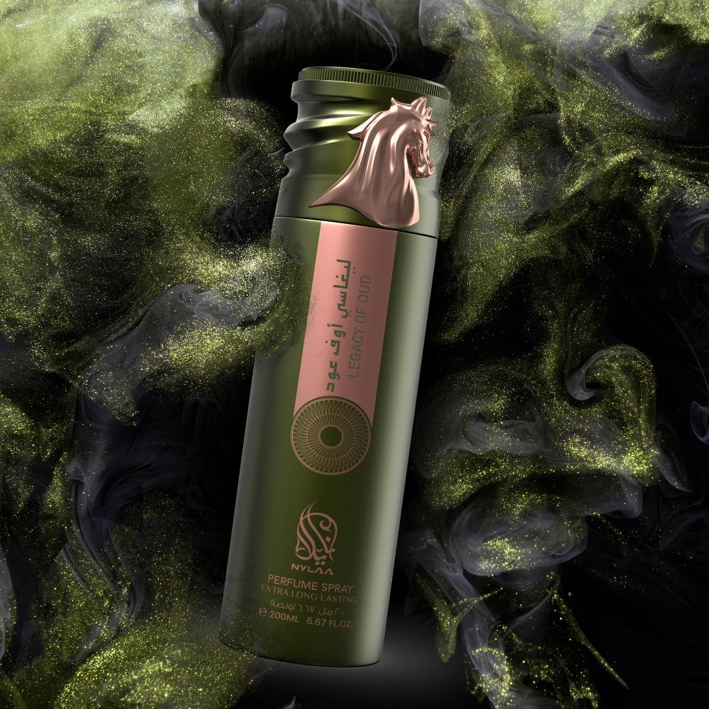NYLAA LEGACY OF OUD Perfume BODY Spray, 200ml - Image 2