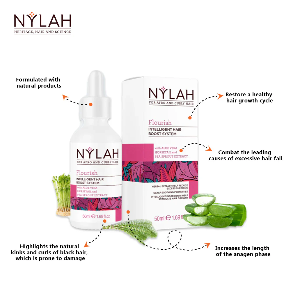 NYLAH Flourish Hair Restorative Serum 50ml - Image 2