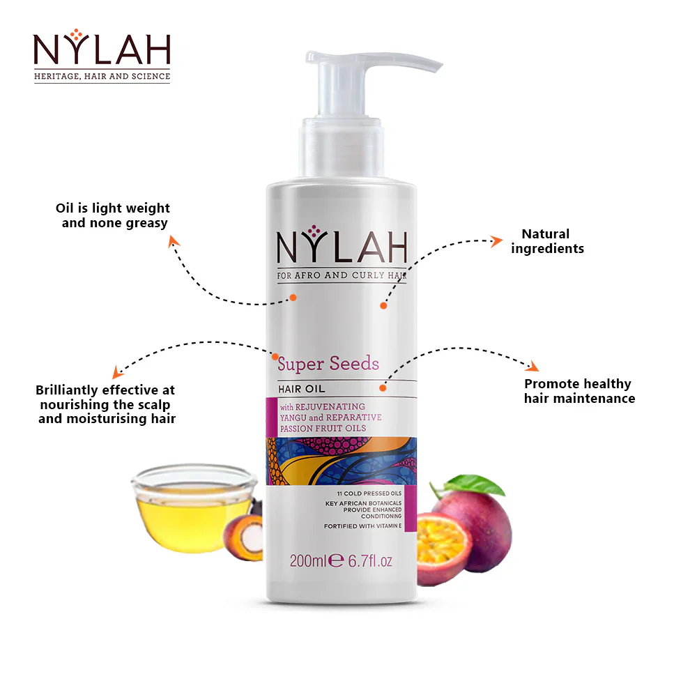 NYLAH Super Seed Hair Oil 200ml - Image 2