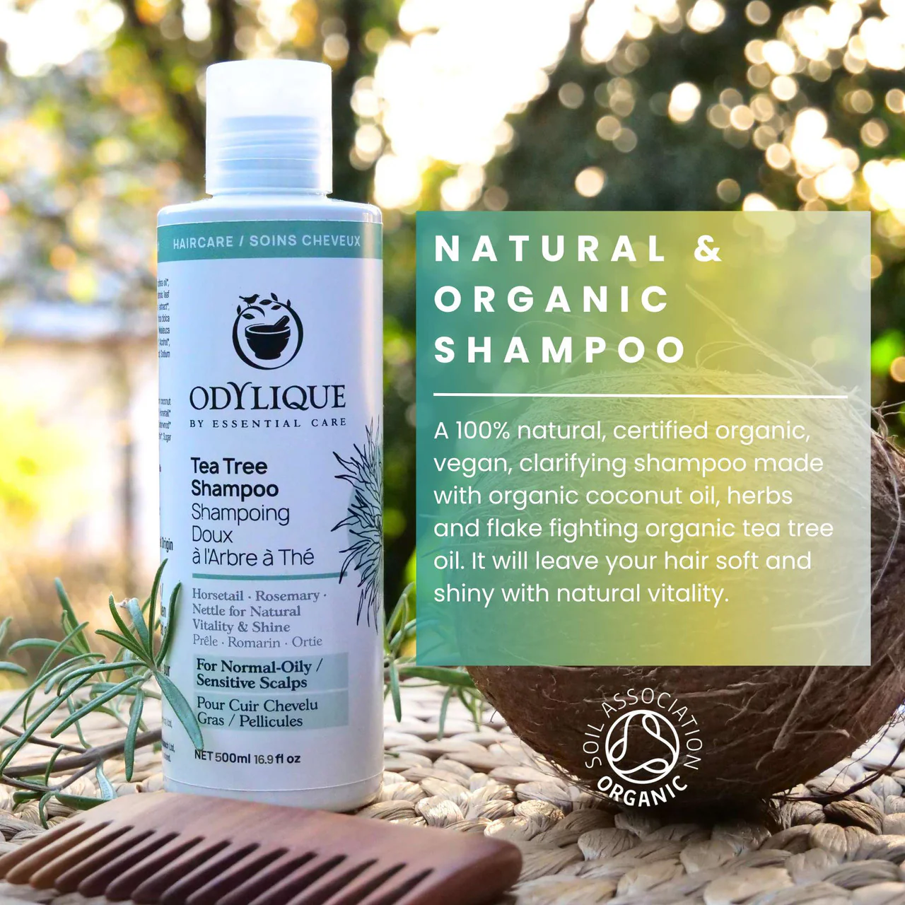 Odylique Tea Tree & Herb Shampoo - Image 7