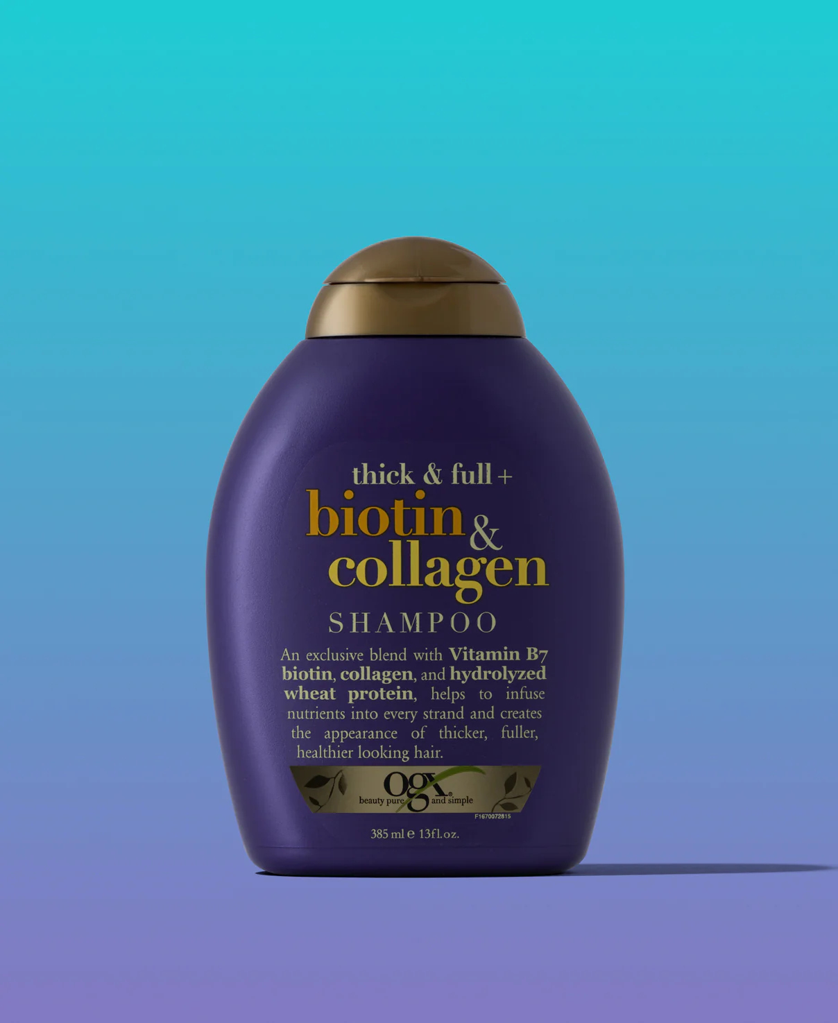 OGX Thick & Full + Biotin & Collagen Shampoo 13 fl - Image 3