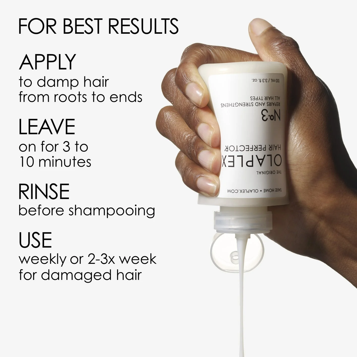 Olaplex No. 3 Hair Perfector Pre-Shampoo Strengthening and Reparative Hair Treatment 100ml - Image 3