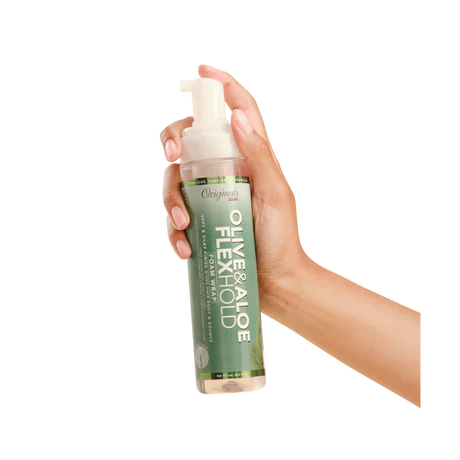 Africa’s Best Olive & Aloe Flex Hold Foam Wrap 251ml/8.5oz - Image 4