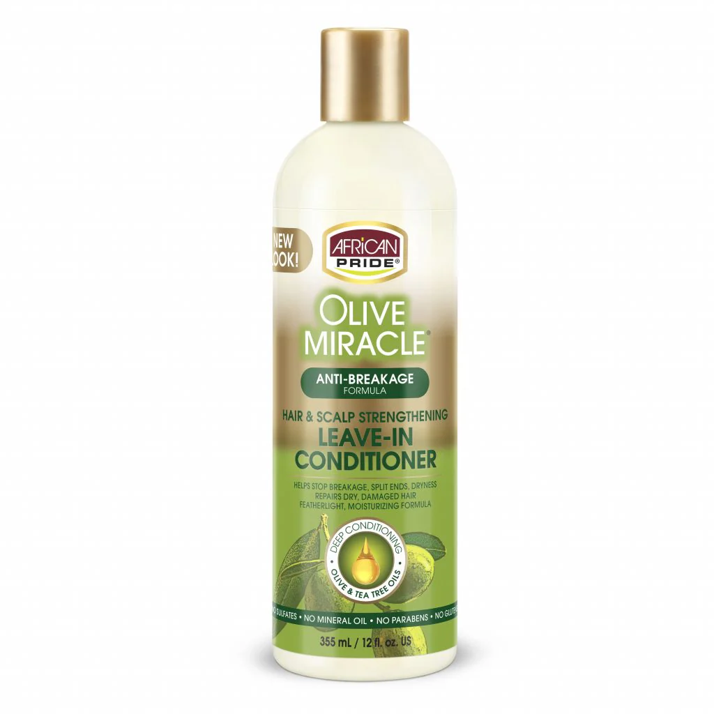 African Pride Olive Miracle Leave-In Conditioner 355ml/12oz