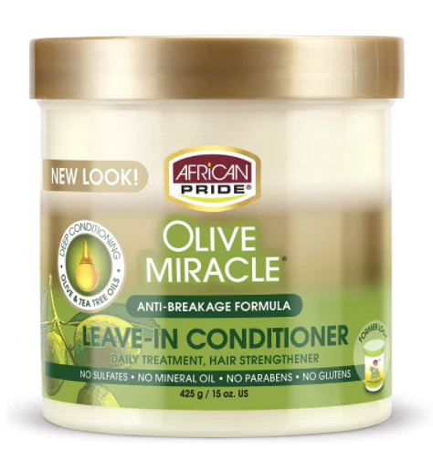 African Pride Olive Miracle Leave-In Conditioner 425g/15oz