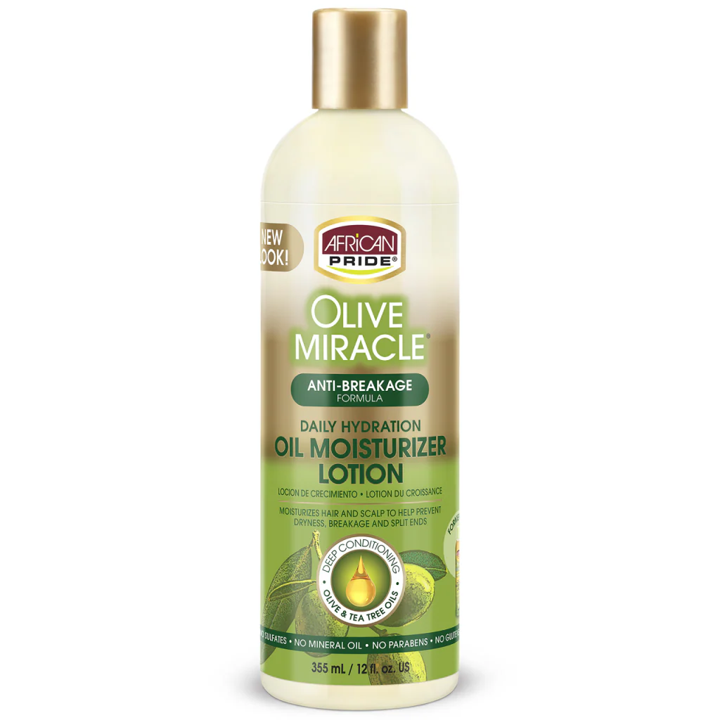 African Pride Olive Miracle Oil Moisturizing Lotion 355ml/12oz