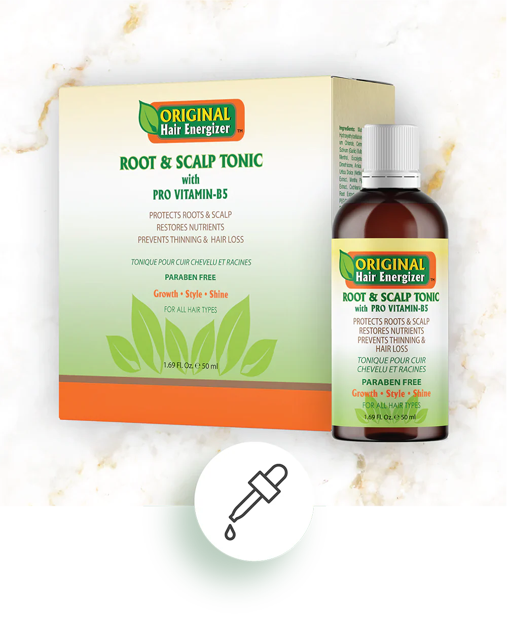 Original Hair Energizer Scalp & Root Tonic 1.8 oz - Image 3