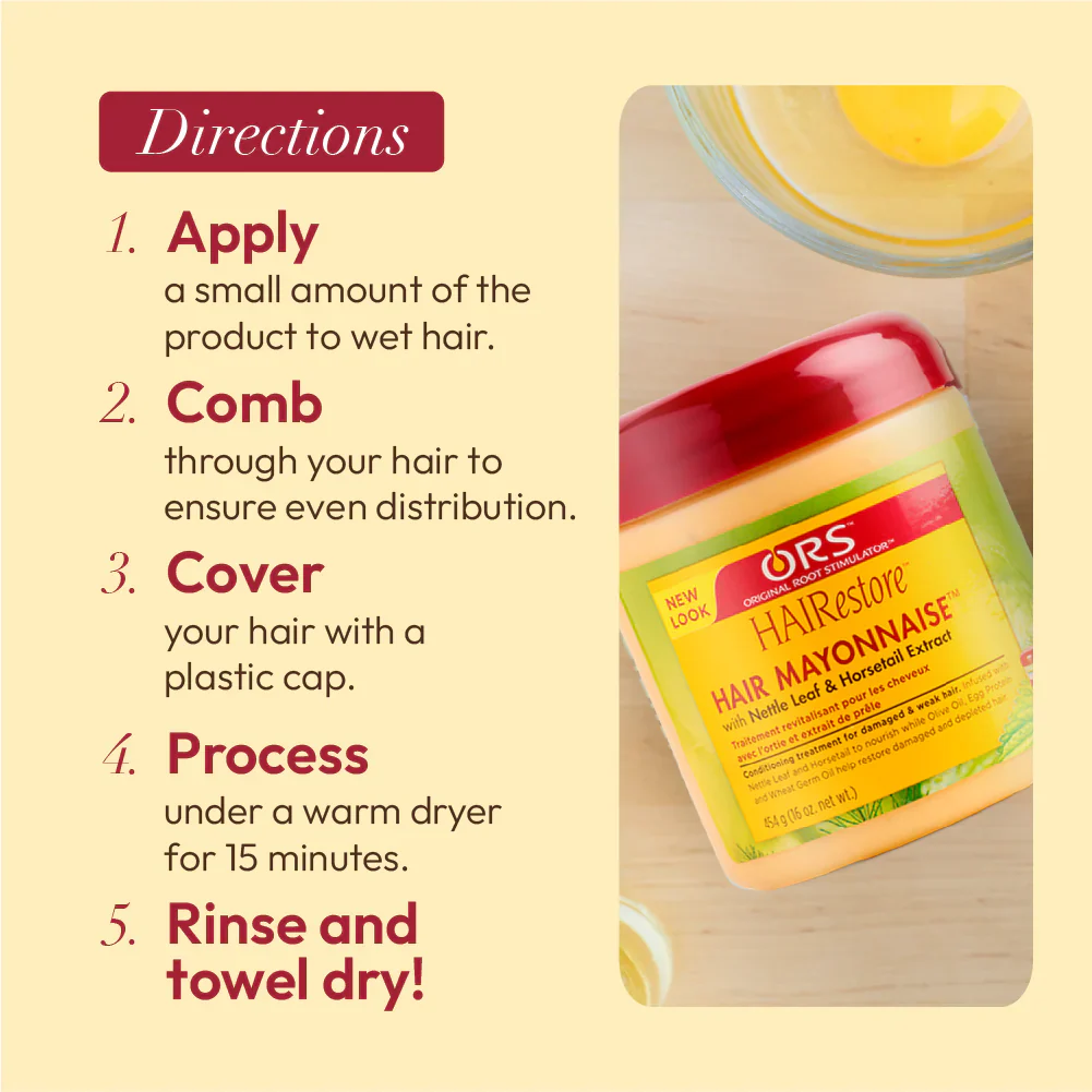 ORS HAIRestore Hair Mayonnaise 454ml - Image 11