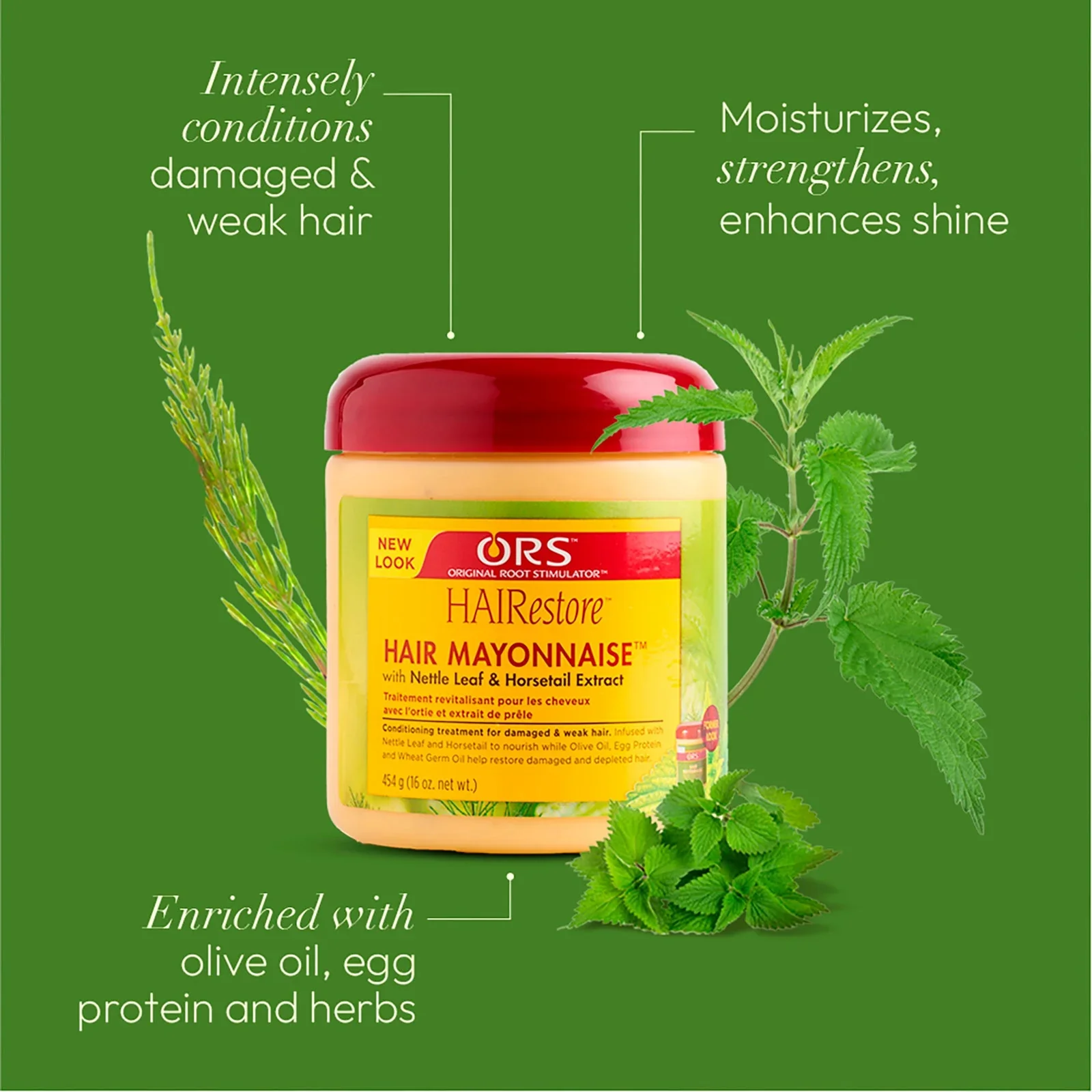 ORS HAIRestore Hair Mayonnaise 454ml - Image 6