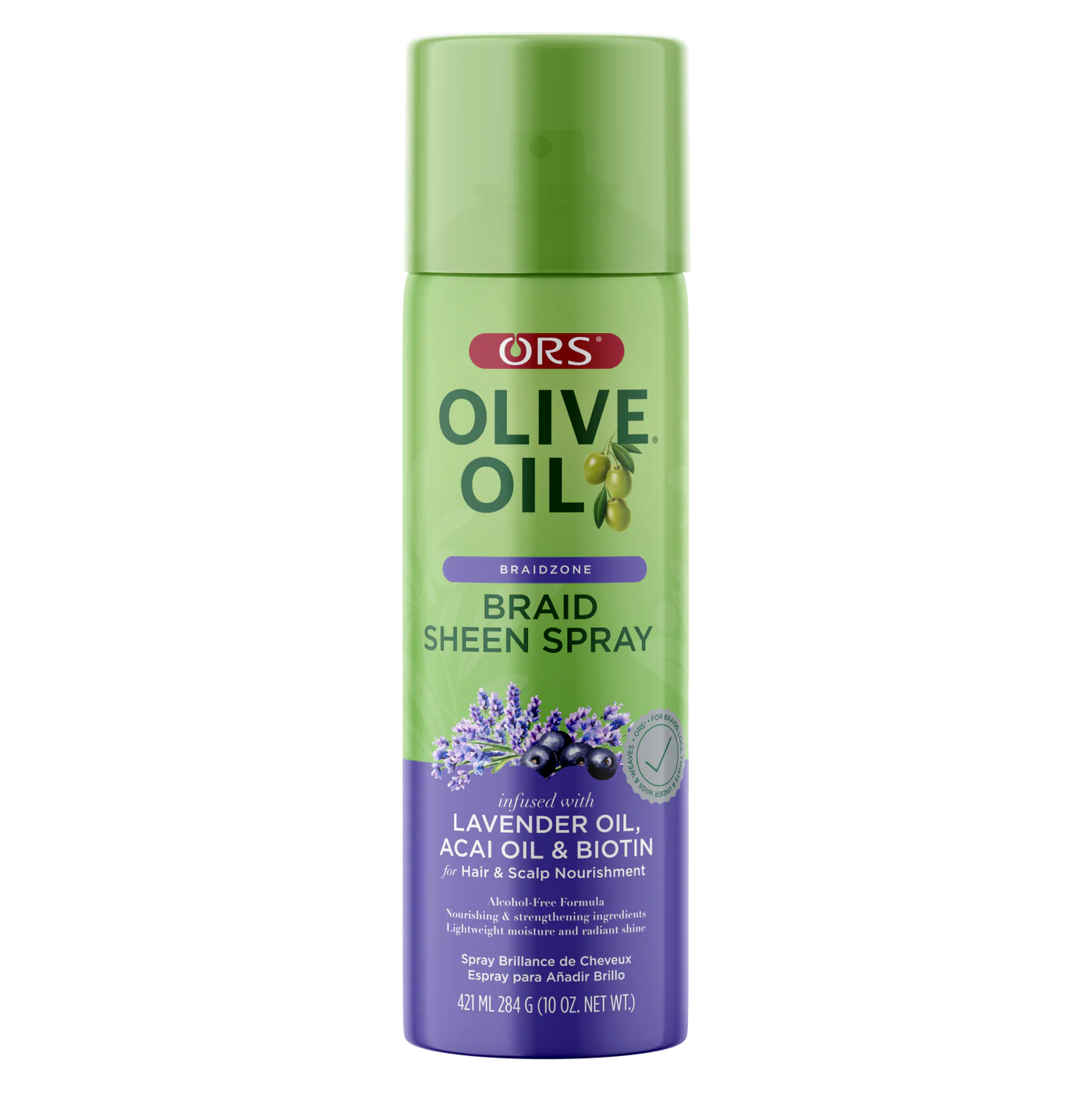 ORS OLIVE OIL BRAIDZONE BRAID SHEEN SPRAY (10.0 OZ)