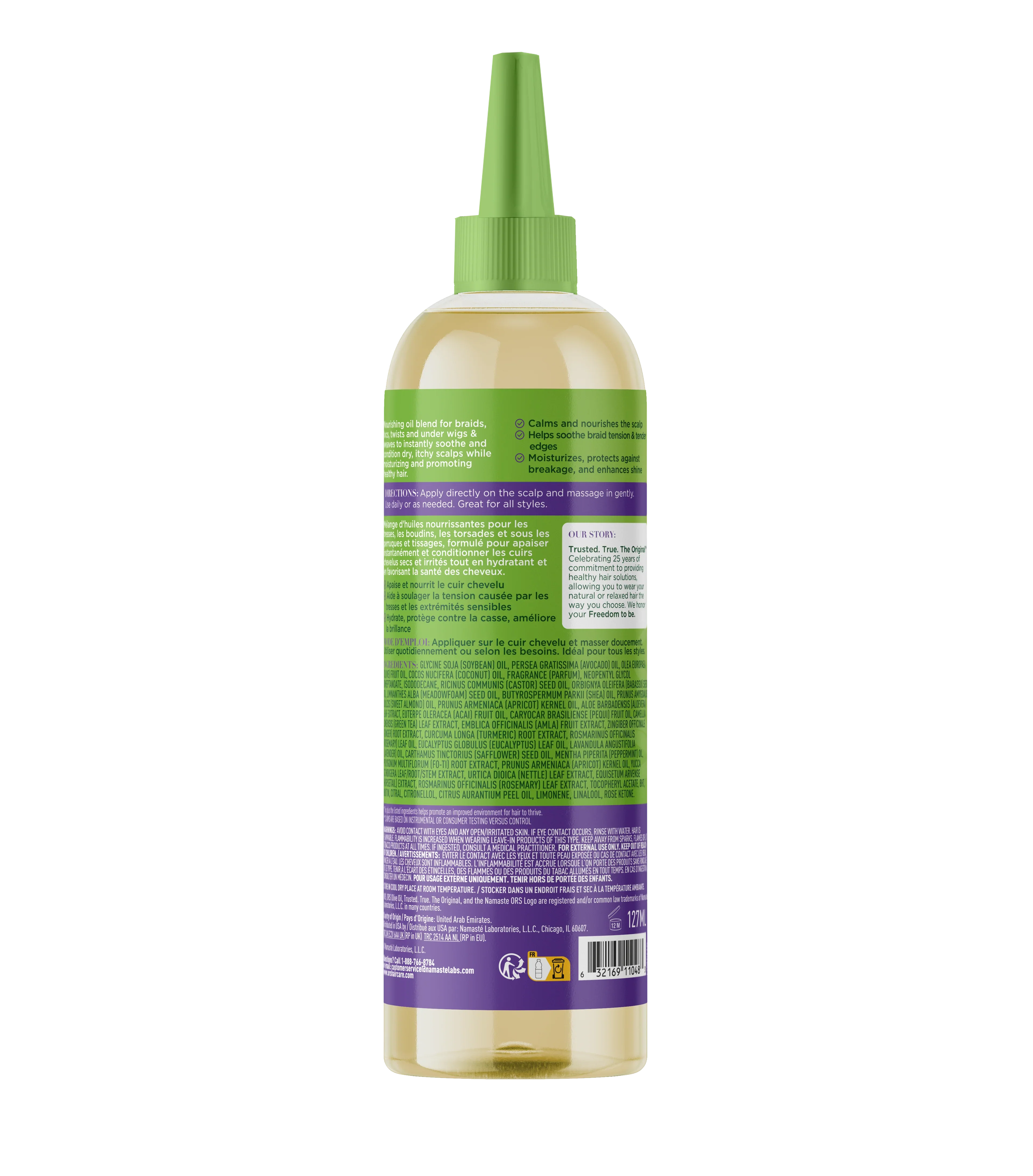 ORS Olive Oil Braidzone Soothing Scalp Oil for Scalp & Nourishment 127ml - Image 3