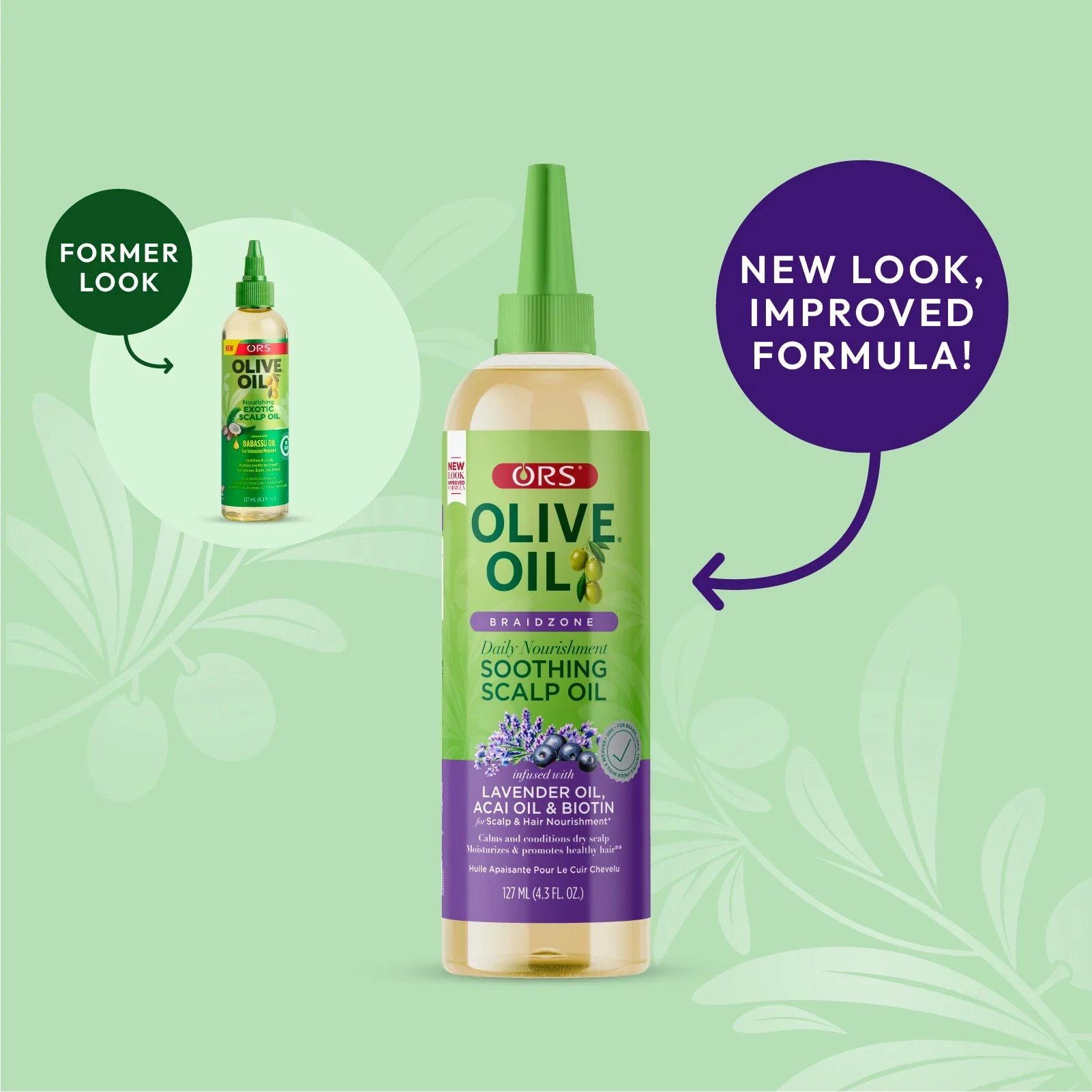 ORS Olive Oil Braidzone Soothing Scalp Oil for Scalp & Nourishment 127ml - Image 5
