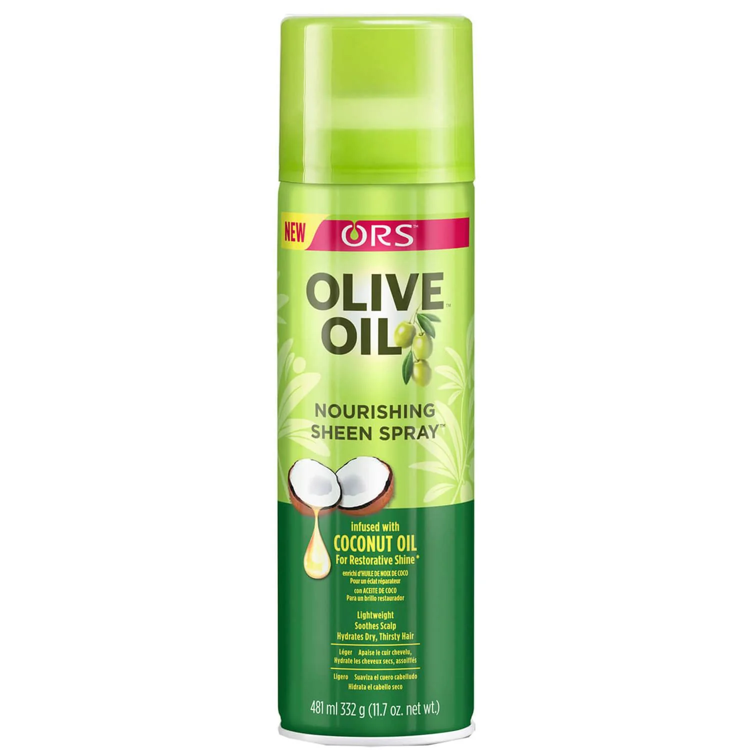 ORS Olive Oil Nourishing Coconut Oil Sheen Spray 472 ml - Image 8
