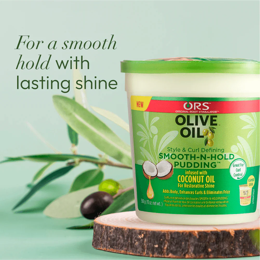 ORS Olive Oil Style and Curl Smooth-N-Hold Pudding 368g - Image 6