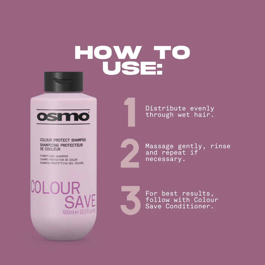 Osmo Color Save Protect Shampoo 1000ml/32oz - Image 4