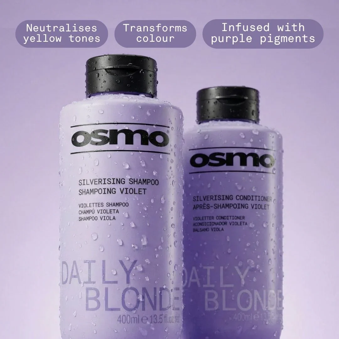 Osmo Daily Blonde Silverising Conditioner 1000ml/32oz - Image 3