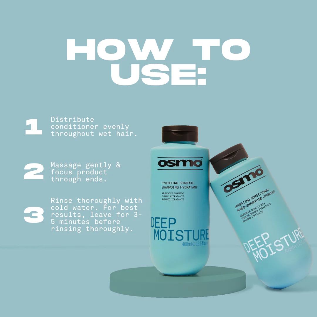 Osmo Deep Moisture Hydrating Conditioner 1000ml/33.8oz - Image 5