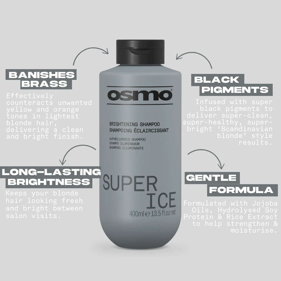 Osmo Super Ice Brightening Shampoo - Image 3