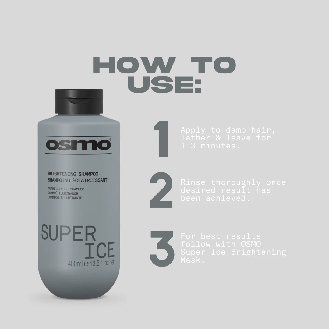 Osmo Super Ice Brightening Shampoo - Image 5