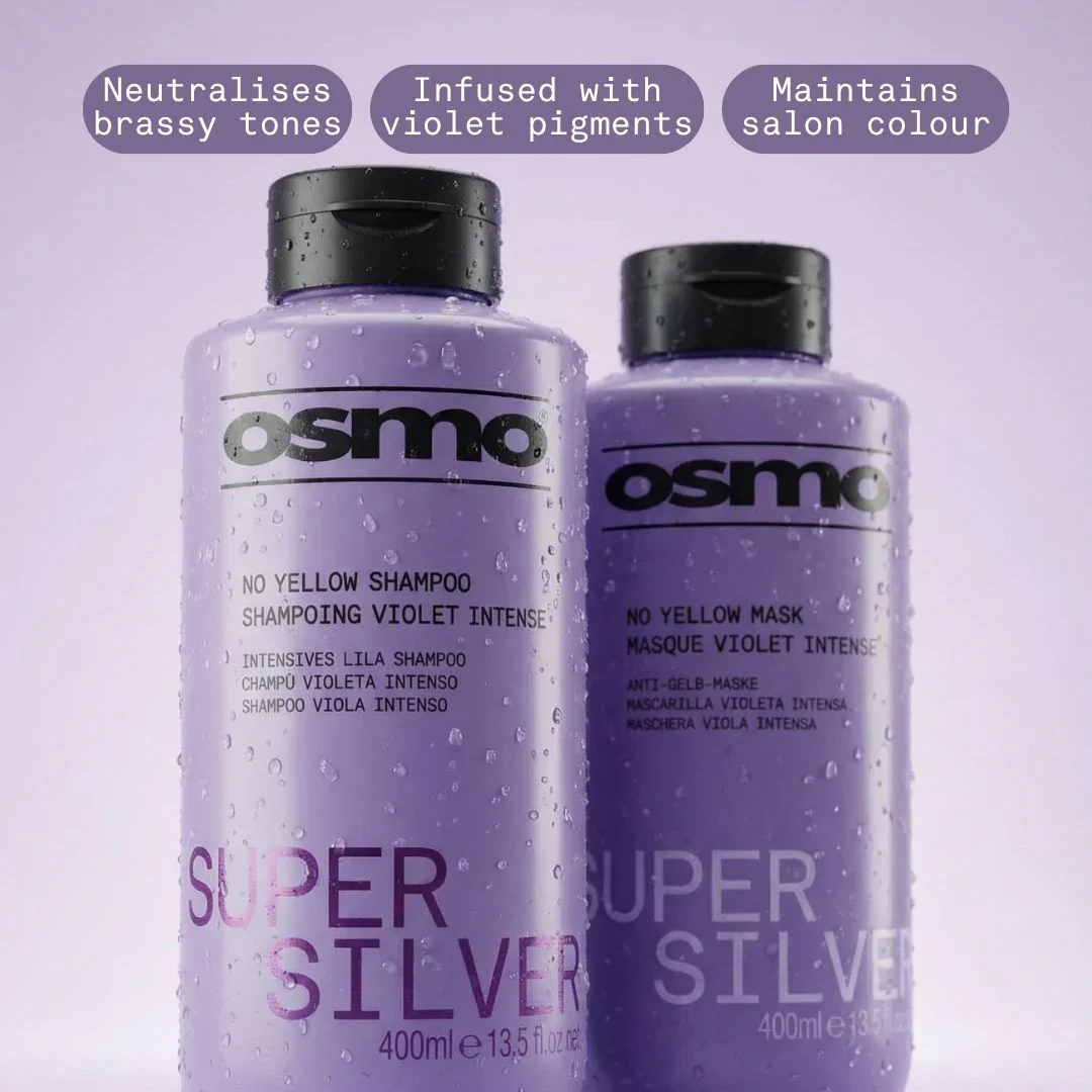 Osmo Super Silver No Yellow Shampoo 400ml/13.5oz - Image 5