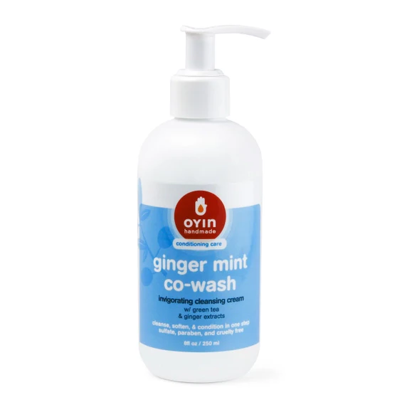 OYIN Ginger Mint Co-Wash~ Invigorating cleansing cream-8 OZ - Image 4