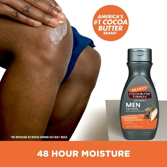 Palmer’s Cocoa Butter Formula Men 3-in-1 Lotion 250ml - Image 4